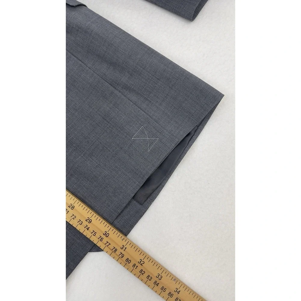 Brooks Brothers Men's Gray  Wool Regent Blazer 40R  And Classic Pants Set 34x37